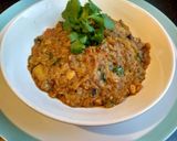 A picture of step 6 of Aubergine fills /Baingan ka bharta.