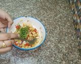 A picture of step 2 of Khati methi Aloo (chat).