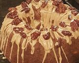 A picture of step 14 of Spiced Apple-Pecan Cream Cheese Cake.