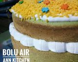 Foto langkah ke 6 dari resep Bolu air rasa pandan.