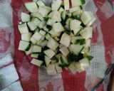 Foto del paso 1 de la receta: Ensalada de zapallitos italianos