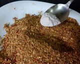 A picture of step 5 of Dahi bara masala.