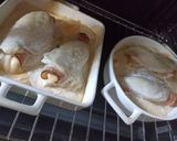 Sajttal, sonkával töltött csirkemell basmati rizzsel recept fázis 3 fotója