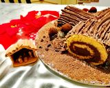 Foto del passaggio 7 della ricetta Bûche de Noël