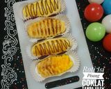 Foto langkah ke 6 dari resep Roti Isi Pisang Coklat & Keju Tanpa Ulen Tanpa Telur.