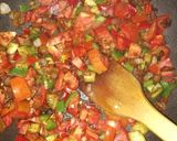 A picture of step 2 of Fried rice#myunique rice recipe contest.