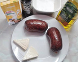 Foto del paso 1 de la receta: Bucatini con paté fino de morcilla