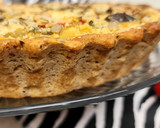 Foto del paso 10 de la receta: 🥧🍅🍆🧅Tarta de verduras de estación con masa integral con mix de semillas y levadura 🧅🍆🍅🥧