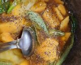 A picture of step 3 of Mango in curd..mambhazha pullissery.