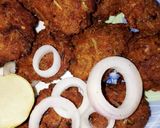A picture of step 4 of Mutton keema kebabs.