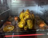 Hình bước làm 6 của món Gà nướng củ quả