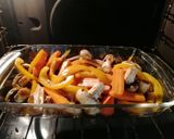 Une image de l'étape 4 de Légumes au soja, vinaigre balsamique et à l'ail.
