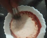 A picture of step 4 of Caribbean dip.