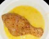 A picture of step 4 of Crusted fried chicken.