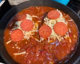 A picture of step 3 of Chicken Pizza.