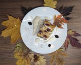Almás-meggyes-túrós szelet recept fázis 4 fotója