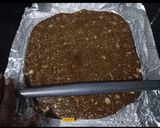 A picture of step 6 of Chocolate Peanut Chikki.