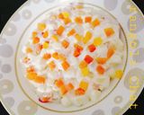 A picture of step 3 of Rangoli chat.