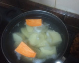 Foto del paso 2 de la receta: Tupper de merluza adobada y asada a la plancha con batata y papa
