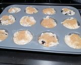 A picture of step 6 of Vanilla Cream Blueberry Muffins.