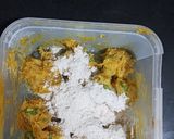A picture of step 1 of Raw banana kofta in White gravy.