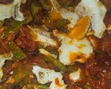 Foto del paso 8 de la receta: Judías verdes con tomate y huevo
