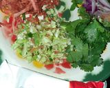 A picture of step 1 of Carrot & Cabbage Raita.