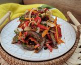 Foto del paso 6 de la receta: Berenjenas al estilo coreano. Ensalada de berenjenas