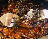 A picture of step 7 of Crockpot Shredded Bbq Beer 🍺 Chuck Roast.