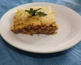 Foto del paso 6 de la receta: Pastel de papa relleno con carne picada