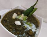 A picture of step 6 of Mustard Green Maggi.