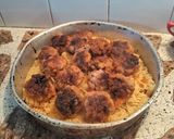 Foto del paso 11 de la receta: Albondigas de bondiola con fideos