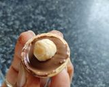 A picture of step 2 of Ferrero Rocher Chocolate.