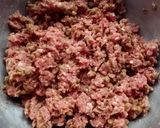 A picture of step 2 of Pasta with Meatballs (with Lentils).