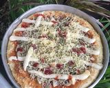 Foto langkah ke 4 dari resep Pizza mudah, empuk dan enak.