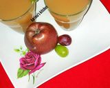 A picture of step 1 of Grapes apple juice.