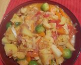 A picture of step 8 of Colourfull spicy winterveg.