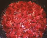 स्ट्रॉबेरी जैम strawberry jam रेसिपी चरण 2 फोटो