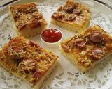 Foto langkah ke 5 dari resep Pizza tanpa ulen top banget!!.