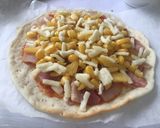 Hình bước làm 8 của món Pizza homemade siêu dễ