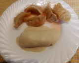 Foto del paso 8 de la receta: Lomos de merluza con salsa de almendra y Gyozas de pollo