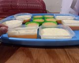 Foto langkah ke 5 dari resep Puding mangga vla keju.