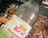A picture of step 8 of Beef stroganoff.
