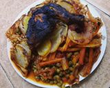 صورة لخطوة 2 من وصفة رز مع الدجاج