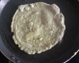 A picture of step 2 of Hara Moong chilla.