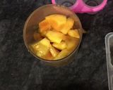 A picture of step 1 of Mango Ice-Lolly.