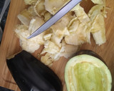 Foto del paso 1 de la receta: Berenjenas🍆 rellenas de atún