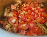 A picture of step 3 of Sindhi biryani.