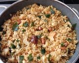 A picture of step 3 of Ginger garlic rice.