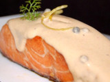 Salmón con salsa en 5 minutos
